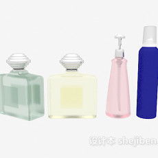 香水、喷雾日用品与针纺织品销售 3D模型助力市场拓展